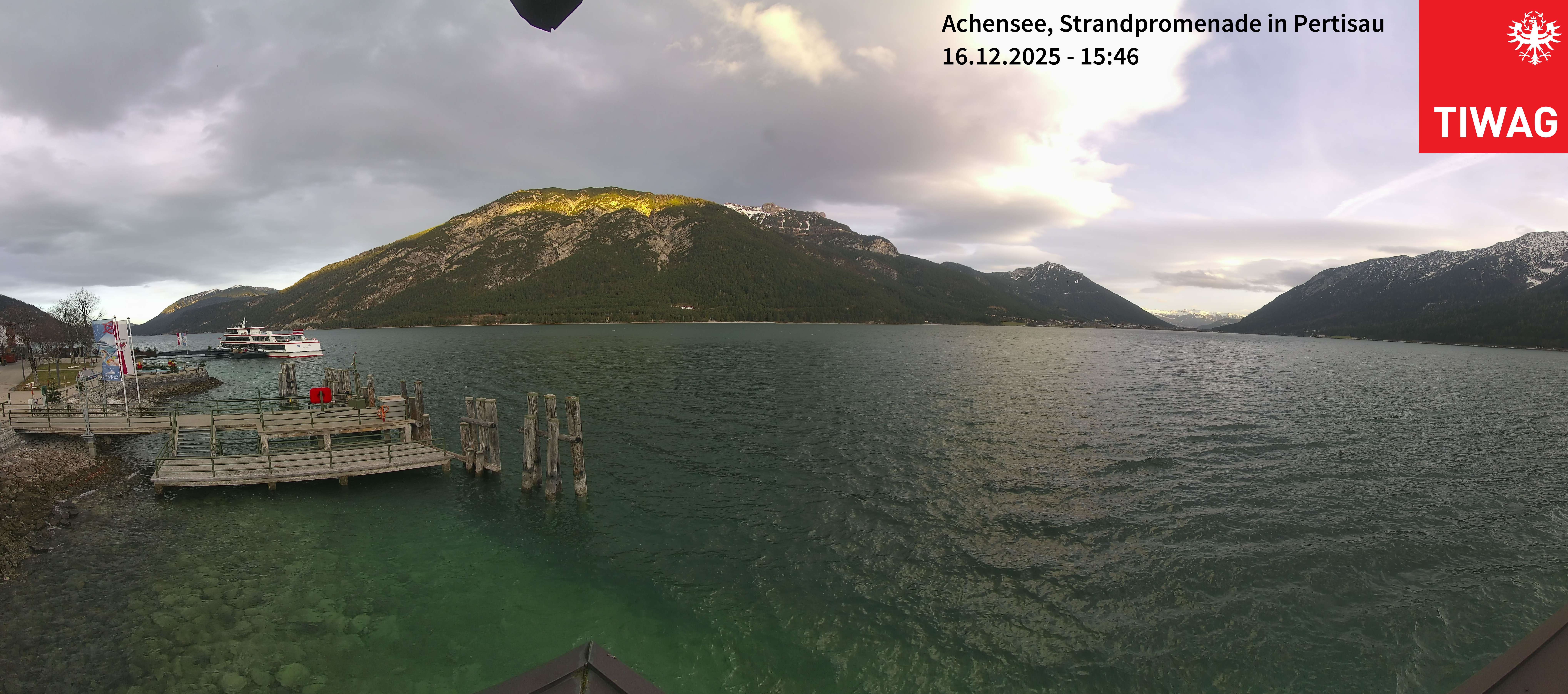 Webcam Achensee, Strandpromenade in Pertisau