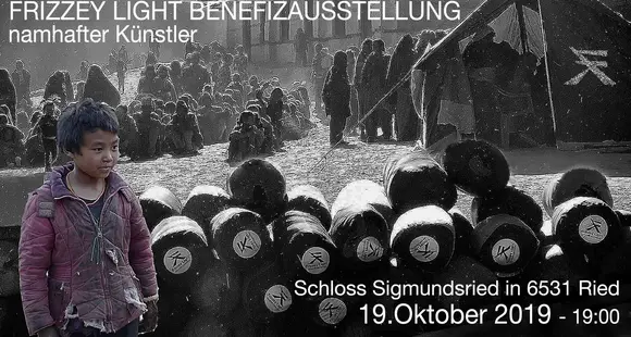 Frizzey Light Benefiz - Kunst- Austellung