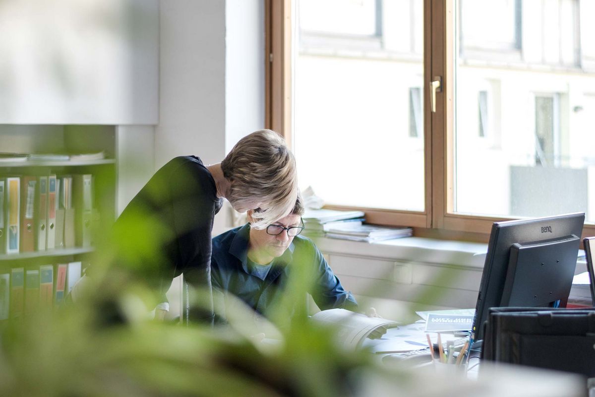 Das Büro von Energieagentur Tirol