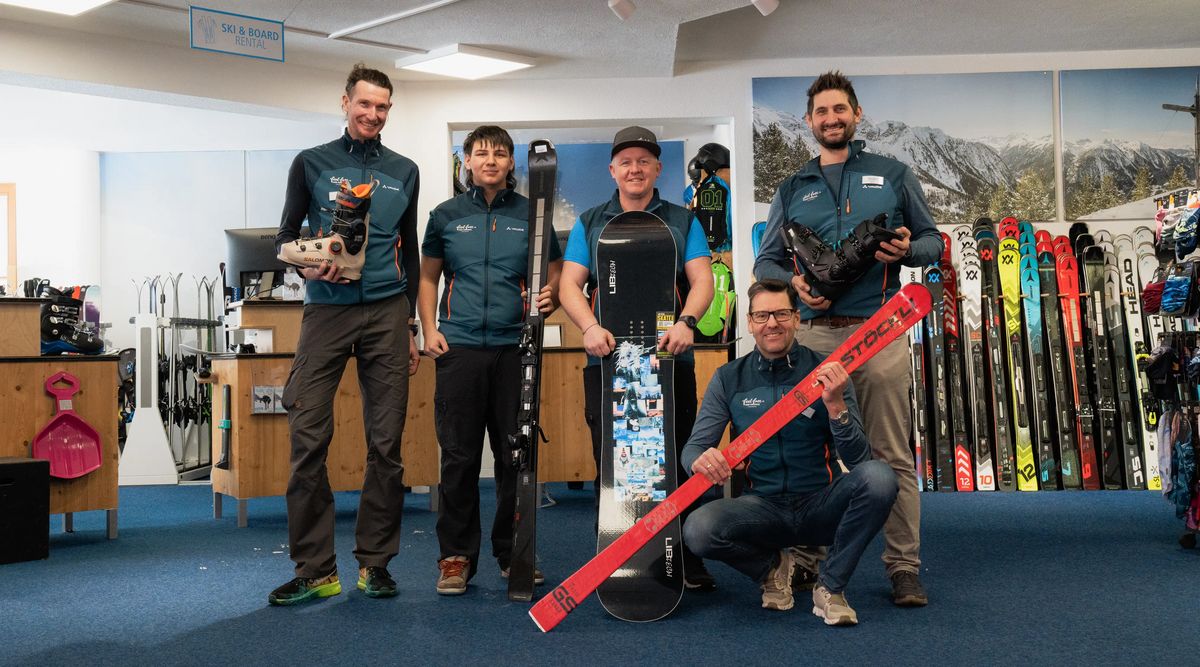 Teamfoto vom Feelfree Snow Center