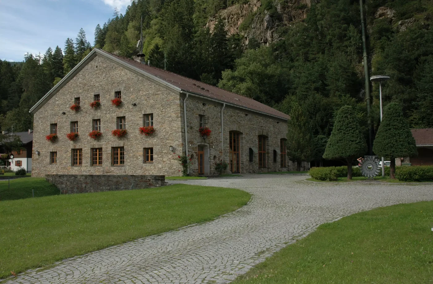 Außenansicht Krafthaus Kalserbach